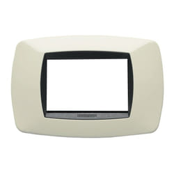 Master - Modo placca 3 moduli avorio 39TC283
