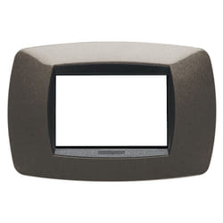 Placca 3 Posti Grigio Antracite Modo ( Master cod. 39TC383 )