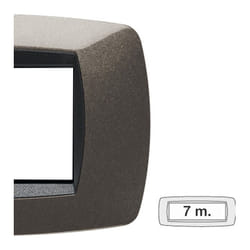 Placca 7 Posti Grigio Antracite Modo ( Master cod. 39TC387 )