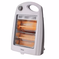 Bimar HR304 stufetta elettrica Interno Grigio, Bianco 800 W Riscaldatore ambiente elettrico a infrarossi