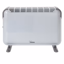 Bimar HC504 stufetta elettrica Interno Grigio, Bianco 2000 W Riscaldatore di ambienti elettrico al quarzo