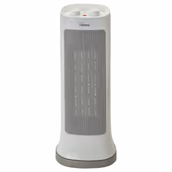 Bimar HP110 stufetta elettrica Interno Grigio, Bianco 2000 W Riscaldatore ambiente elettrico con ventilatore