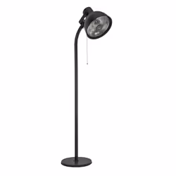 Bimar HR311, Riscaldatore di ambienti elettrico alogeno, Gas alogeno, IP24, Esterno, Pavimento, Nero