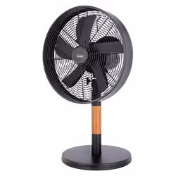 Bimar VTM310, Ventilatore domestico con pale, Nero, Legno, Tavolo, Alluminio, Metallo, Legno, 30 cm, Manopola