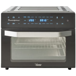 Bimar - Friggitrice ad Aria in Acciaio Inox 30 Litri, Forno Elettrico Digitale Ventilato, Statico e Air Fry, Friggitrice Aria Calda, 18 Programmi
