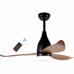 Ventilatore Ventilatore da Soffitto 3 Pale Wi-Fi 117x51x117 cm con Luce LED e Telecomando Bimar VSPL1120 Ventilatore da Soffi ...