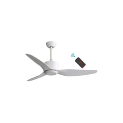 Bimar - Ventilatore Da Soffitto Eolo - Regolabile, Sicuro - Bianco In Abs, Metallo - 132 x 37,5 x 132 Cm