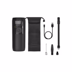 MINI COMPRESSORE ARIA RICARICABILE PORTATILE CON LUCE LED Compressore elettrico portatile e ricaricabile per gonfiare pneumat ...