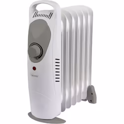 Stufa Stufa Termosifone ad Olio 600W 30,5x38,5x14 cm 7 Elementi Bimar HO007 Radiatore ad olio a 7 elementi da 100x335mm con 3 ...
