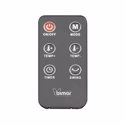 Bimar HP130 stufetta elettrica Interno Nero 2000 W Riscaldatore ambiente elettrico con ventilatore - Vista aggiuntiva 4