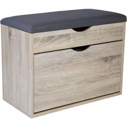 Immagina una scarpiera elegante e funzionale, perfetta per mantenere l'ordine nella tua casa. Realizzata in pannello truciola ...