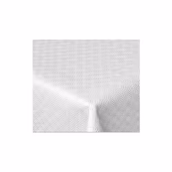 per la protezione di tavoli da pranzo. Resiste al calore fino a 180 °C Altezza 138 cm Rotolo da 20 m Colore bianco/bianco