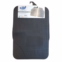 Set 2 tappeti per auto universali in PVC sagomabili Dimensioni 56 cm X 37 cm