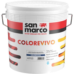 San Marco - Colorevivo pittura superlavabile per interni nero lt 1