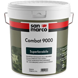 San Marco - Combat 9000 idropittura supelavabile igienizzante bianca lt 1