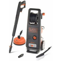 BLACK+DECKER Idropulitrice ad Alta Pressione BXPW1800XE con Patio Cleaner e Spazzola Fissa (1.800 W, 135 bar, 440 l/h)