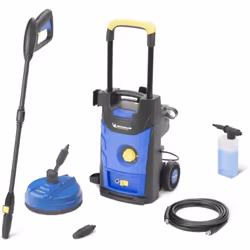 Con l’idropulitrice a freddo Michelin MPX16EP è possibile prendersi cura dei propri veicoli, del giardino e di tutte le super ...