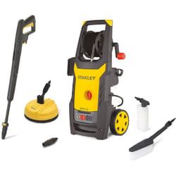 Stanley - Idropulitrice ad Alta Pressione SXPW19BX (1900W, Pressione 150 bar, Portata 440 l/h) con Patio Cleaner e Spazzola Fissa