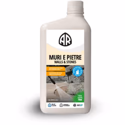 Detergente per idropulitrice Annovi Reverberi "muri e pietre" 1 l.Il detergente per pietra Annovi Reverberi è la soluzione id ...