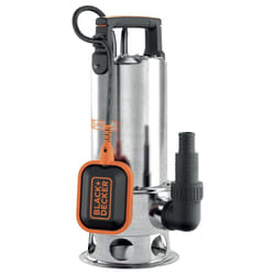 Black&decker - Pompa Immersione per Acque Scure Black+Decker BXUP1100XDE (1100 w, Portata max. 16500 l/h, Prevalenza massima 10.5 m)