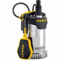 SXUP750XCE è la pompa a immersione con corpo in acciaio inox che consente di aspirare acqua pulita da ambienti allagati , com ...