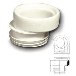 Acquastilla - Giunto eccentrico mm 25 per scarico wc 214800PB