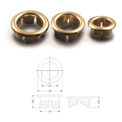 Ghiera abs dorata 24 mm 453600AD24