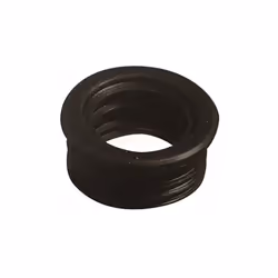 Descrizione Morsetto per WC mm 40 x 52 foro, marsetto per WC in gomma nera foro vaso mm 52 diametro canotto mm 40. Numero pez ...