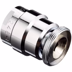 Descrizione Aeratore M24/1 a snodo con sede incasso, Aeratore attacco a snodo M24/1 con sede incasso per risparmio acqua. Num ...