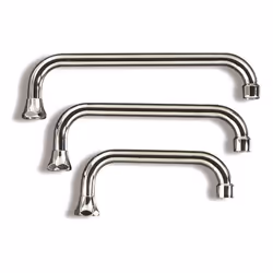 MATERIALI E FINITURA: Ottone cromato MISURE: Diametro mm.18 Calotta 3/4" Terminale filettato F22/1 Lunghezza mm.200