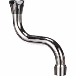 Descrizione Canna lavello universale diametro mm 18, Canna con rompigetto diametro mm 18 calotta 3/4 terminale filettato 22/1 ...