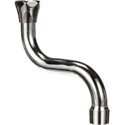 Acquastilla - tirinnanzi Canna Universale Con Rompigetto Ottone Cromato Per Gruppo Lavello L.100mm - 635602OC10