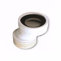 MATERIALI E FINITURA: Polipropilene bianco MISURE: Spostamento mm.40 Diametro entrata mm.90-110 Diametro uscita 4" mm.100