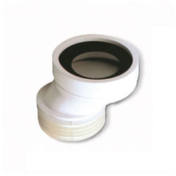 Acquastilla - Prolunga eccentrica per scarichi wc con spostamento mm. 40 226800PB