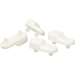 Acquastilla - 114381 Paracolpi Rettangolari, Multicolore, Set di 4 Pezzi
