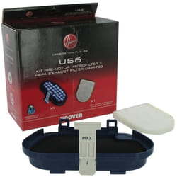 U47 Kit filtri per cassetta ciclonica: 1 microfiltro (integrato nella cassetta ciclonica) + 1 spugna. - Hoover