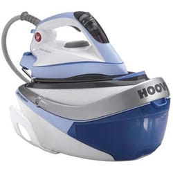 Hoover SRD 4107 2100 W 1 L Piastra in Ceramica Blu, Bianco