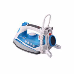 Hoover IRONflow TIF2600/1 011 Ferro da stiro a secco e a vapore Piastra in Ceramica 2600 W Blu, Trasparente - Vista aggiuntiva 5