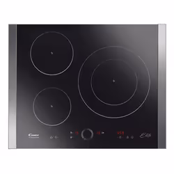 Candy CI 3640 ELITE, Nero, Da incasso, Ceramica, Vetro-ceramica, 3 Fornello(i), 3 Fornello(i)