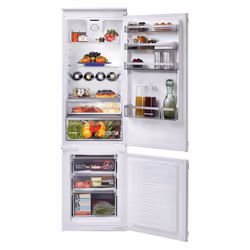 Hoover H-FRIDGE 300 HBBS 182, 266 L, Starfish, 3 kg/24h, F, Compartimento zona fresca, Bianco