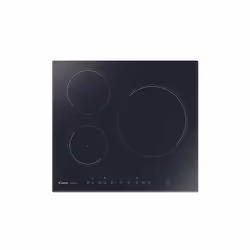 Candy CIB640DV3 - Piano cottura induzione, 3 Fuochi, 60 cm, colore grigio