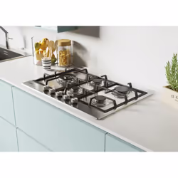 Candy CHG7WLWPX Acciaio inox Da incasso 75 cm Gas 5 Fornello(i) - Vista aggiuntiva 4