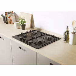 Candy Idea CHW6BRBB Nero Da incasso 60 cm Gas 4 Fornello(i) - Vista aggiuntiva 4