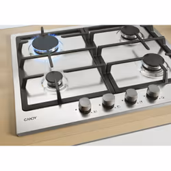 Candy Idea CHG6BRX Acciaio inox Da incasso 60 cm Gas 4 Fornello(i) - Vista aggiuntiva 5