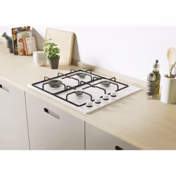 Candy Idea CHW6LWW Bianco Da incasso 60 cm Gas 4 Fornello(i) - Vista aggiuntiva 4