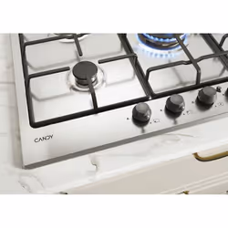 Candy Classic CHW74WTX Acciaio inox Da incasso 75 cm Gas 5 Fornello(i) - Vista aggiuntiva 5