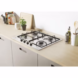 Candy Timeless CEL6PBRX Acciaio inox Da incasso 59 cm Gas 4 Fornello(i) - Vista aggiuntiva 4