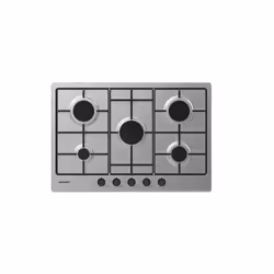 CARATTERISTICHE TECNICHE PIANO COTTURA Tipo di piano Gas Materiale del piano Inox Materiale griglie piano Smaltate DIMENSIONI ...