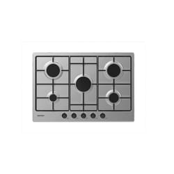 Zerowatt - zhw7cx piano cottura ad incasso a gas 5 fuochi inox da 75 cm comandi frontali