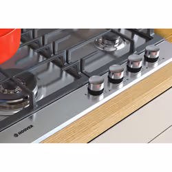 Hoover H-HOB 300 GAS HHG6BF4MX Acciaio inox Da incasso 60 cm 4 Fornello(i) - Vista aggiuntiva 5